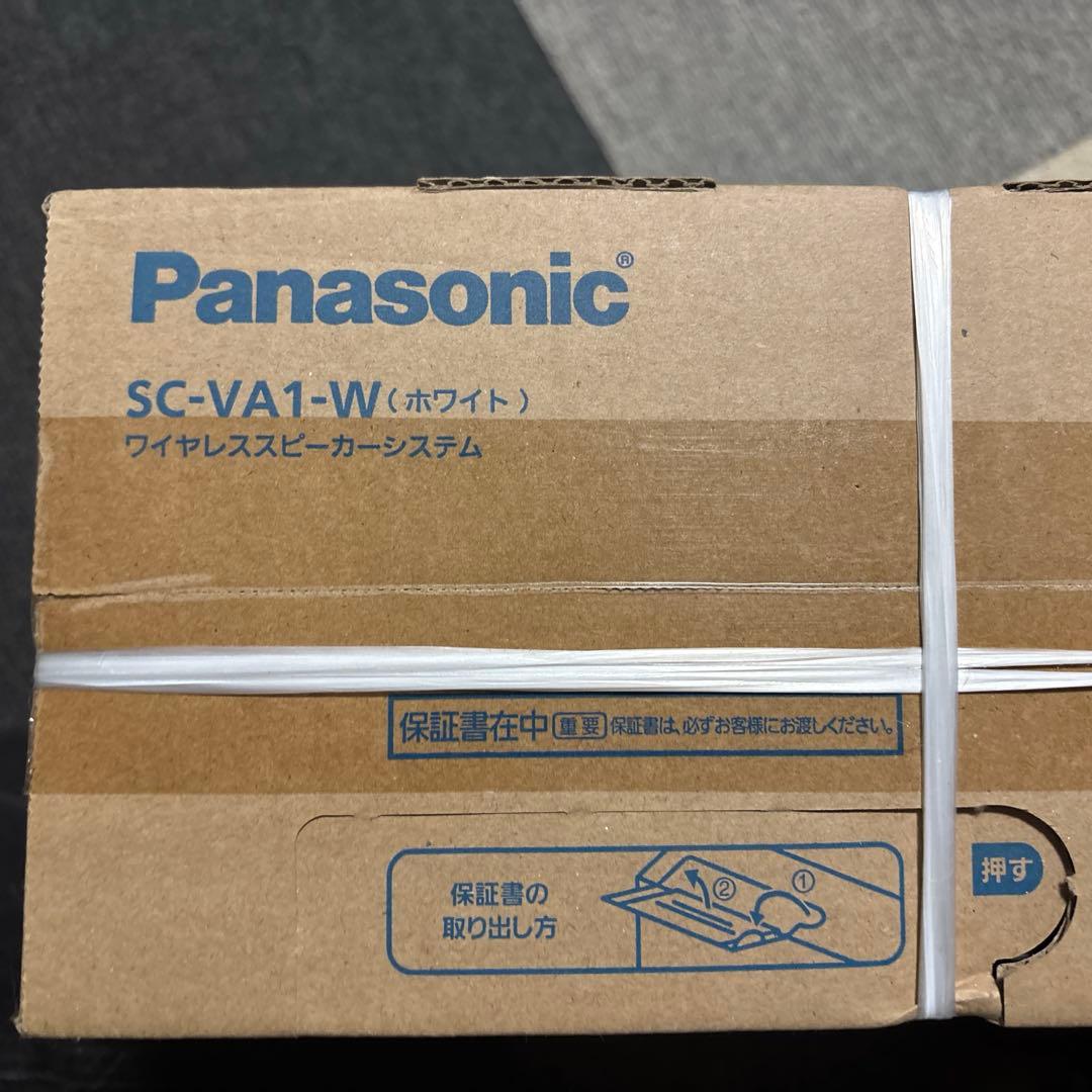 Panasonic ワイヤレススピーカーシステム SC-VA1-W