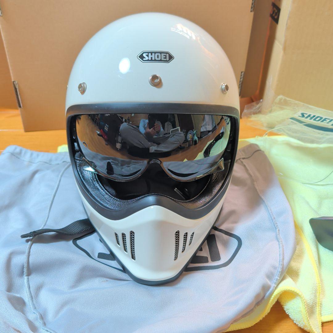 SHOEI ホワイト EX zero ｌsize