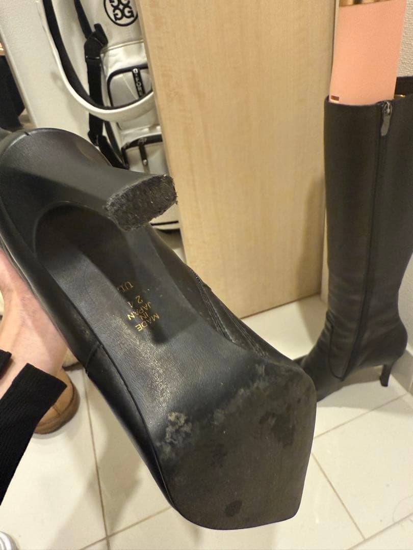 ダイアナ　ロングブーツ　10センチヒール