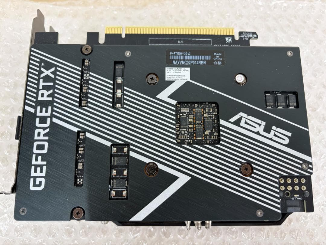 【グラフィックボード】動作確認済み RTX 3060 12GB ID:6H38