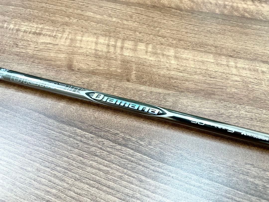 ドライバー用 ディアマナ ZF 50 S／タイトリストスリーブ付き