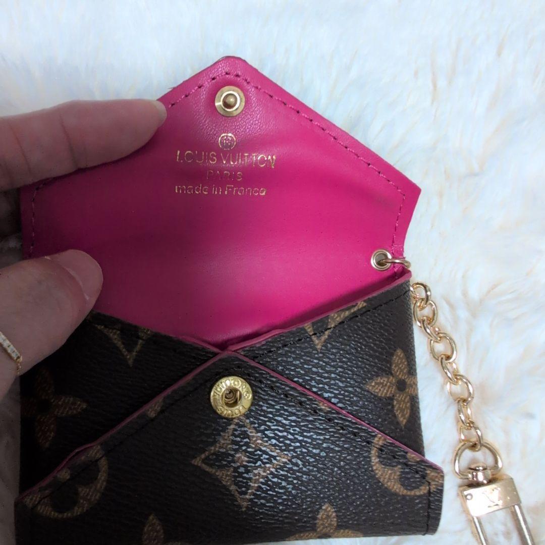 Louis Vuitton ケース ダークブラウン/ピンク・ノベルティ