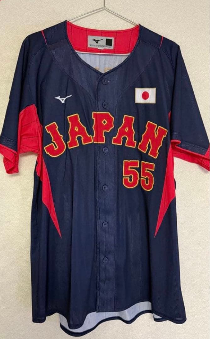 日本代表 村上宗隆 WBC ビジターレプリカユニフォーム