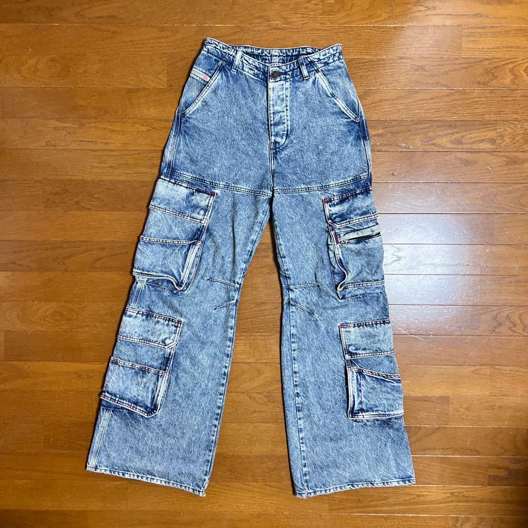 DIESEL ディーゼルdenim cargo pants NCT テヨン着用