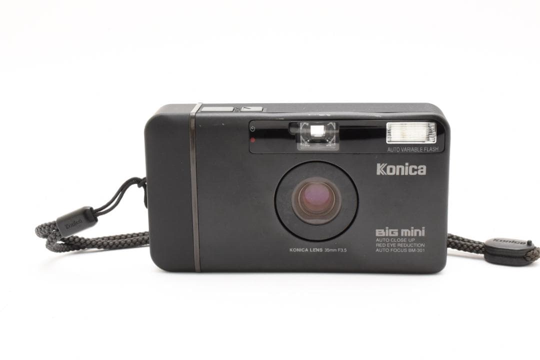 美品 コニカ BIG MINI BM-301 コンパクト フィルム カメラ