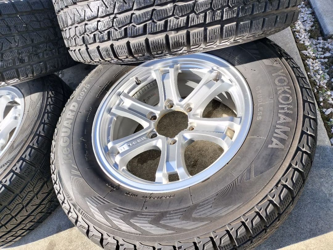 和*ミ様 ランクル プラド キラーフィールド スタッドレス ヨコハマ アイスガー