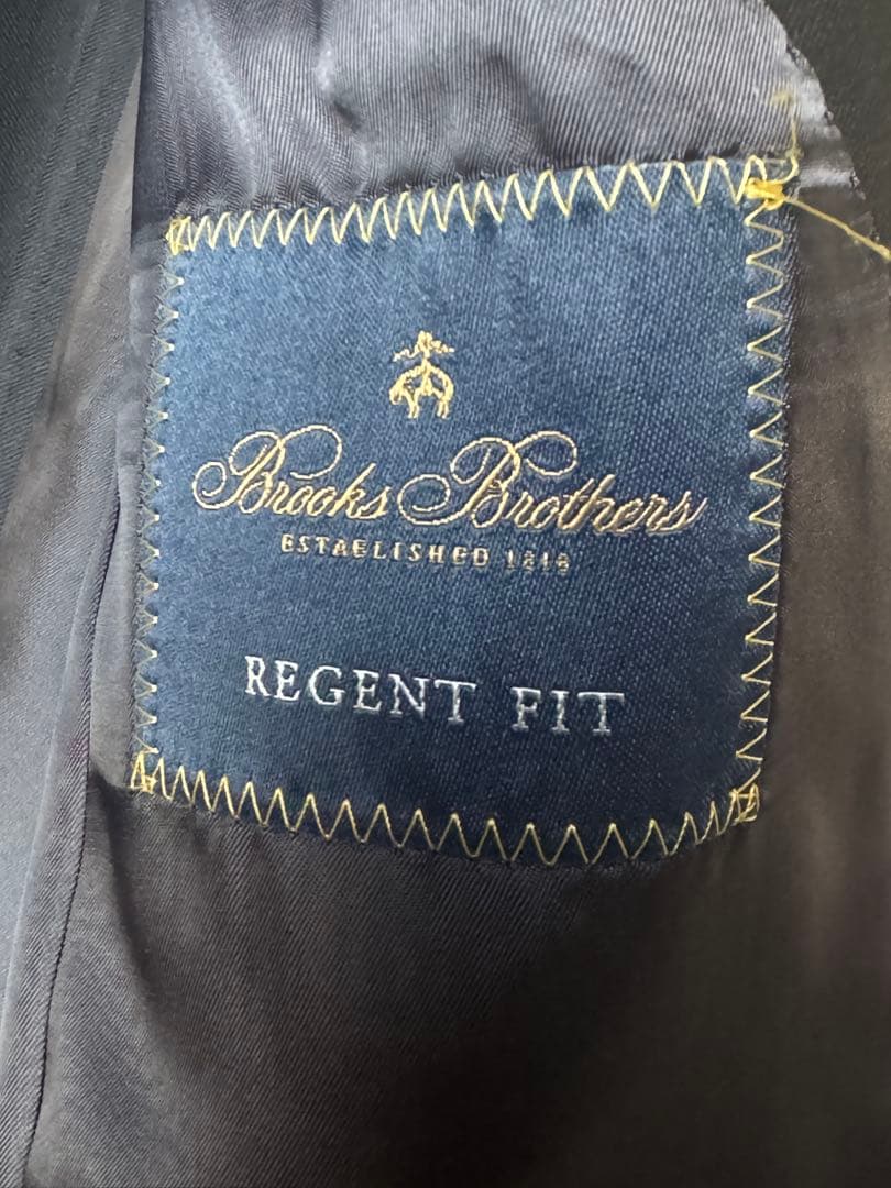 美品　ブルックスブラザーズ【リージェント×カノニコ】紺ブレ 37SHT ブレザー
