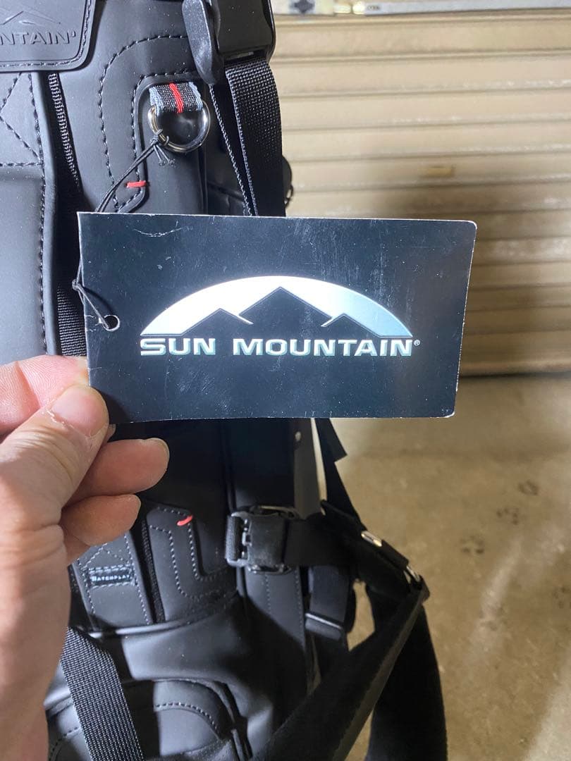 (美品コース未使用)SUN MOUNTAIN ブラック スタンドバッグ