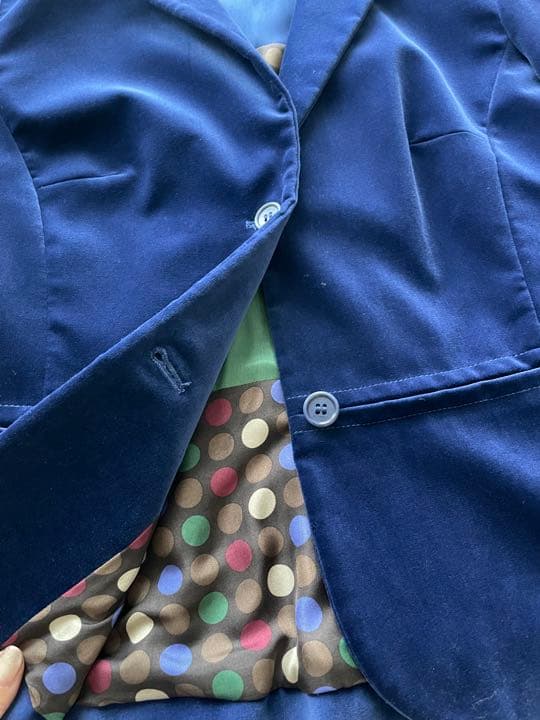 エトロ　ベルベット　サイズ44