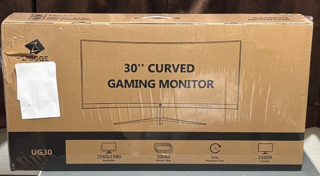 Z-EDGE 30インチ WFHD 200Hz ゲーミングモニター UG30