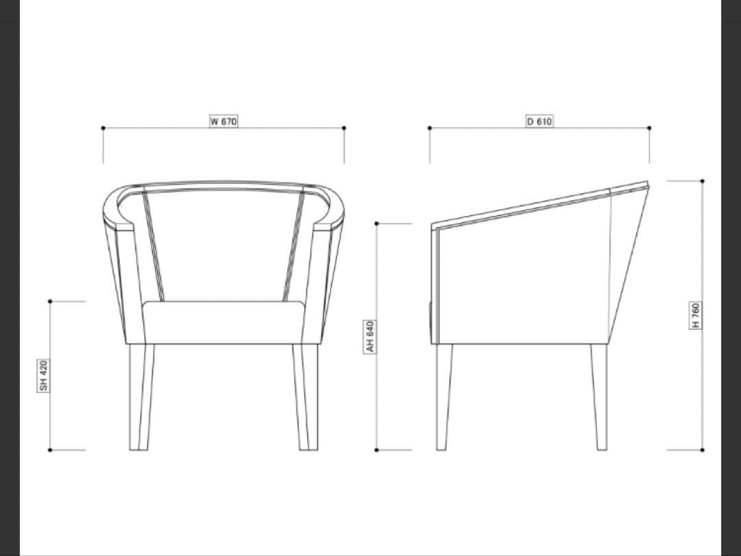 アダルADAL1人掛けソファ