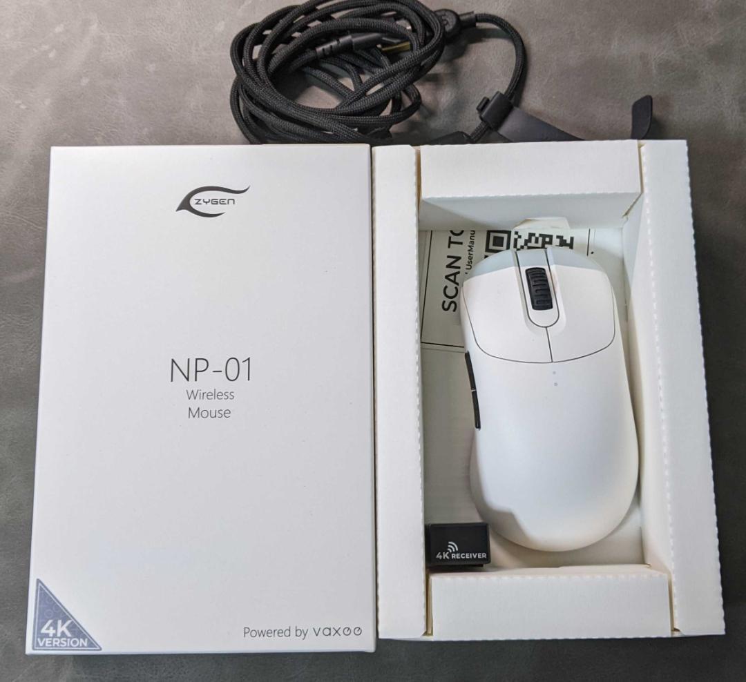 Vaxee ZYGEN NP-01 ワイヤレスマウス 4Kバージョン