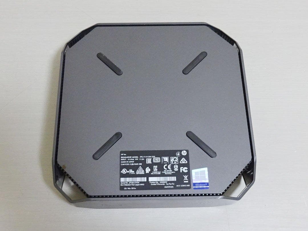 ワークステーション HP Z2 Mini G4 Xeon 3.20GHz Quadro P600