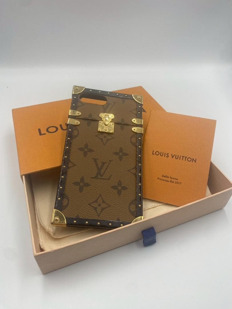 ルイヴィトン トランクスマホケース モノグラム BC0137 iphone7＋