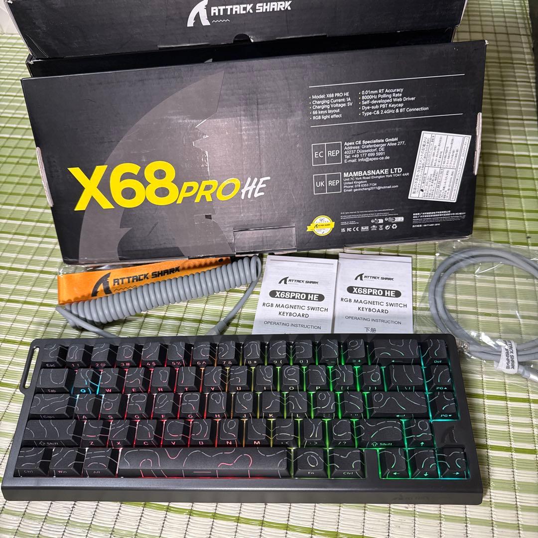 M5 ULTRA ワイヤレスマウス & X68PRO HE キーボードセット