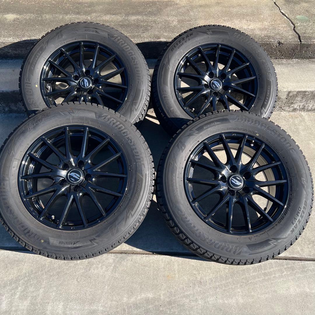 ブリザックDM-V3 7J 5穴 114.3 225/65R17 スタッドレス