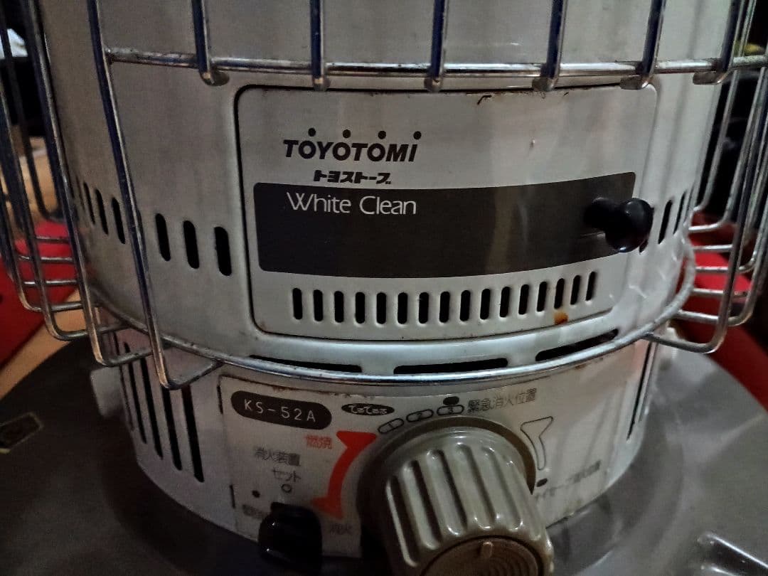 トヨトミ KS-52A 石油ストーブ ホワイトクリーン