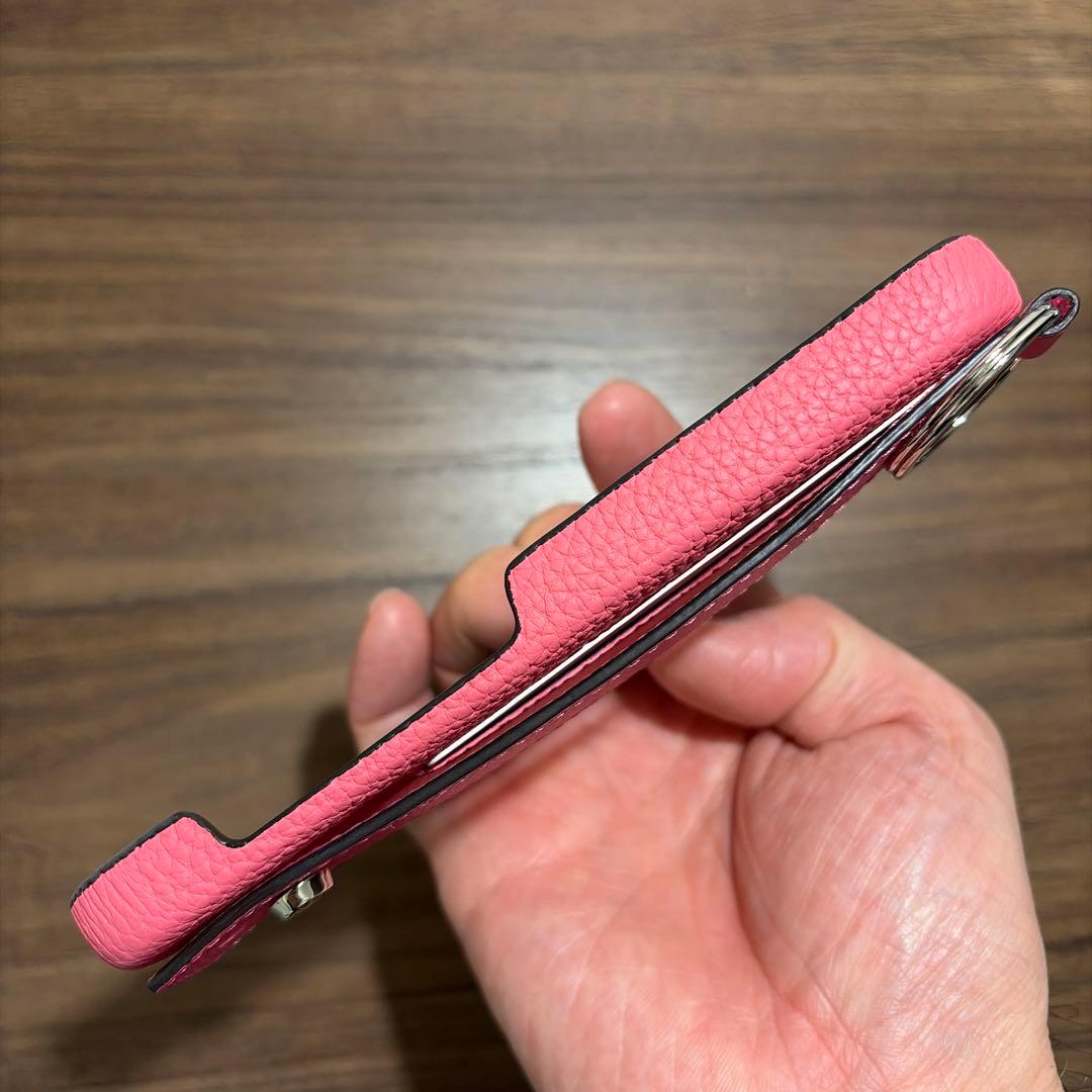 BONAVENTURA ピンク スマホケース iPhone14 ボナベンチュラ