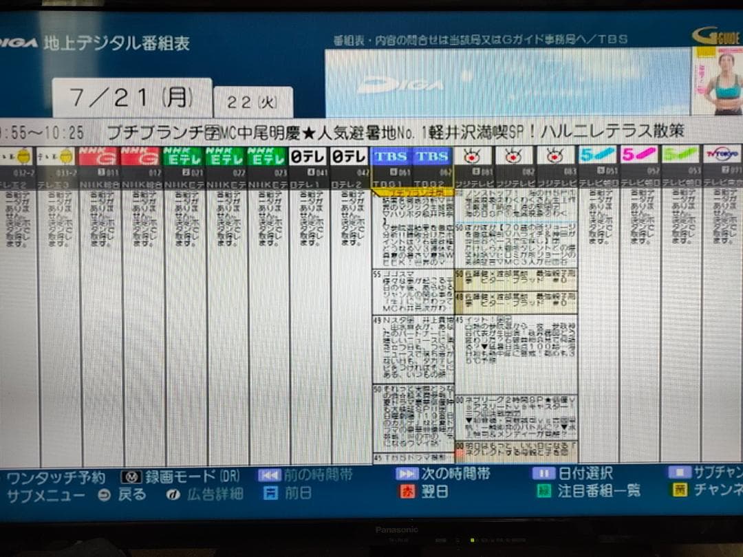 パナソニック BDプレイヤー/レコーダー DMR-BZT810 2011年製