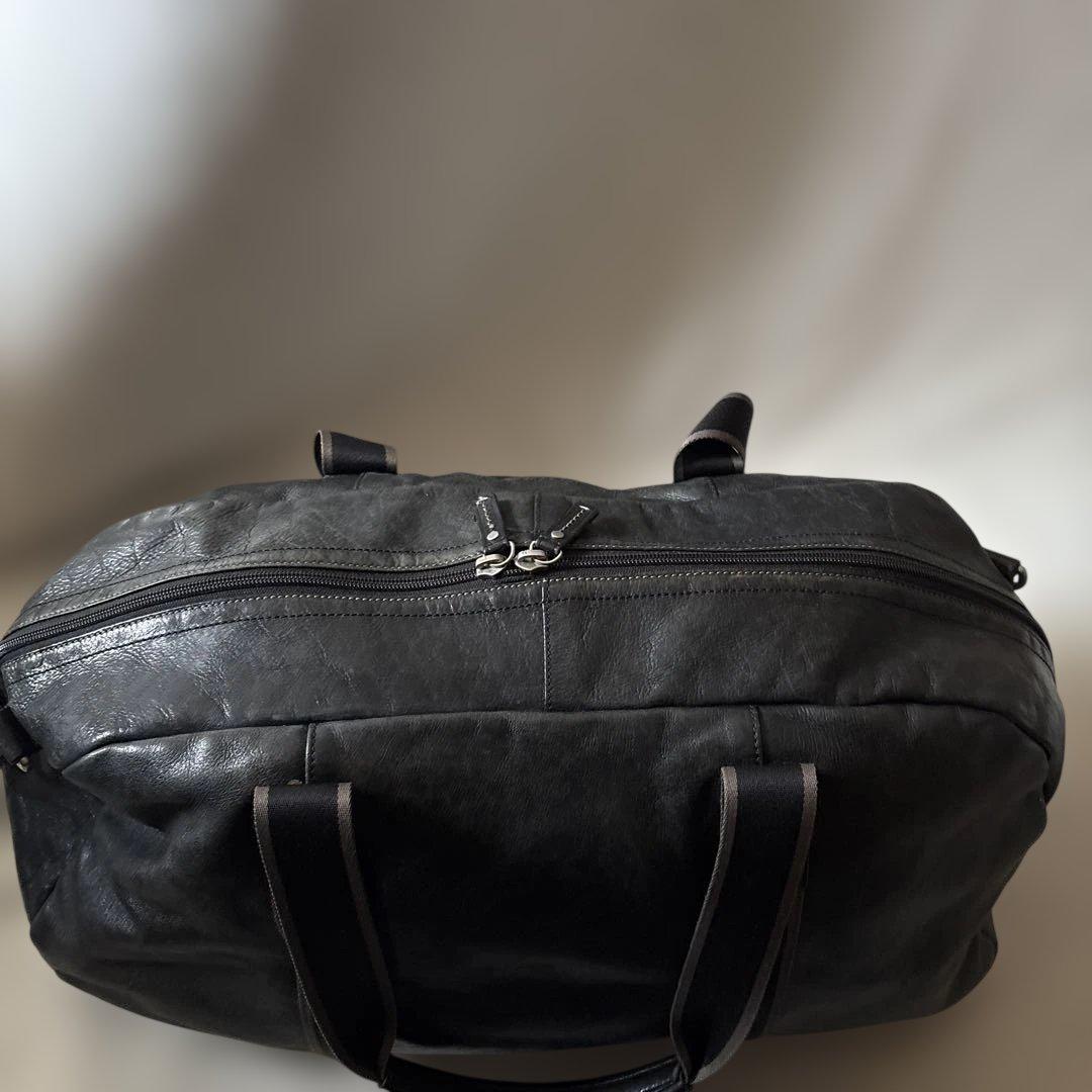 人気✨COACH ボストンバッグ 2way レザー ブラック 大容量 コーチ