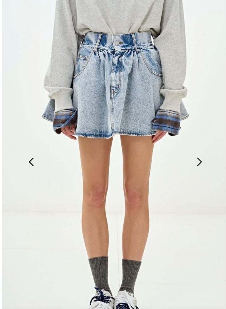 スカート Olympia Denim Skirt the toe