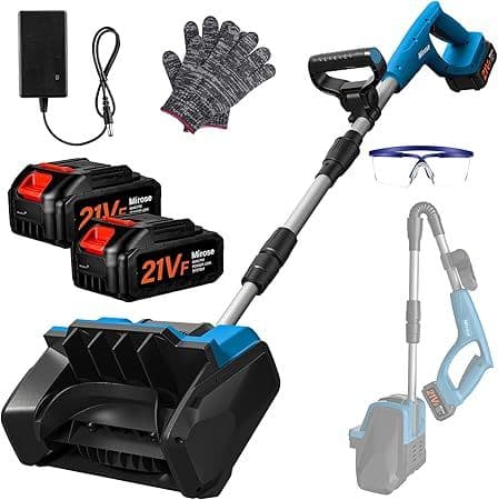 電動除雪機 除雪機 雪かき コードレス 電動 スコップ 家庭用 充電式 除雪器