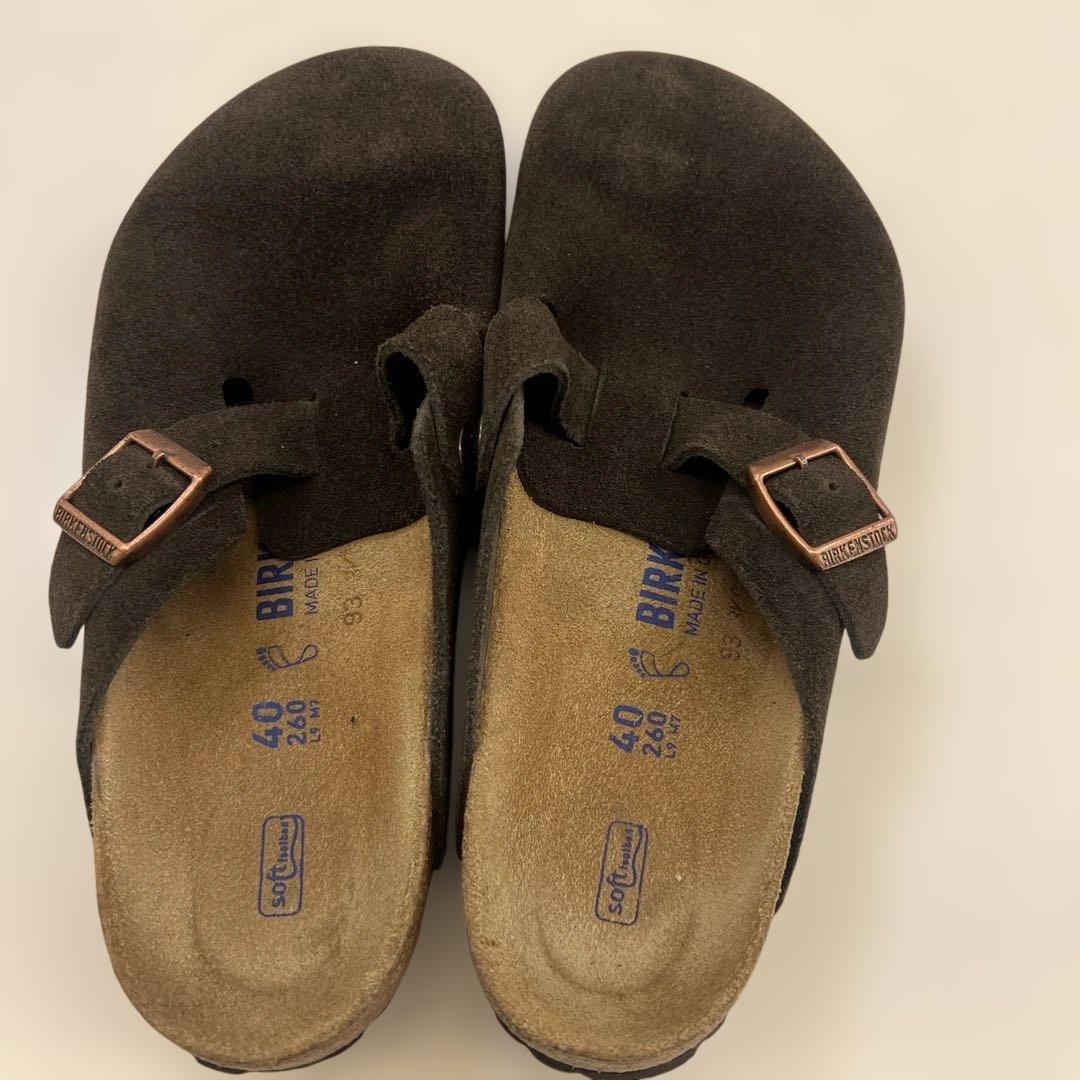 新品　BIRKENSTOCK 40 ダークブラウン　スエード