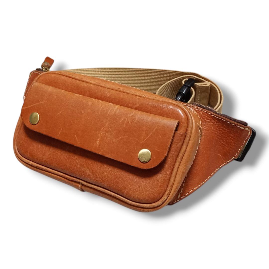 HERZ ボディバッグ ウエストバッグ ワンショルダー レザー