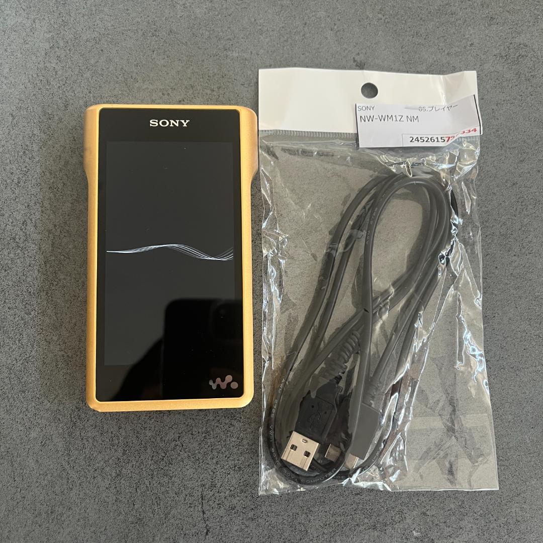 SONY NW-WM1Z ゴールド ポータブルプレーヤー