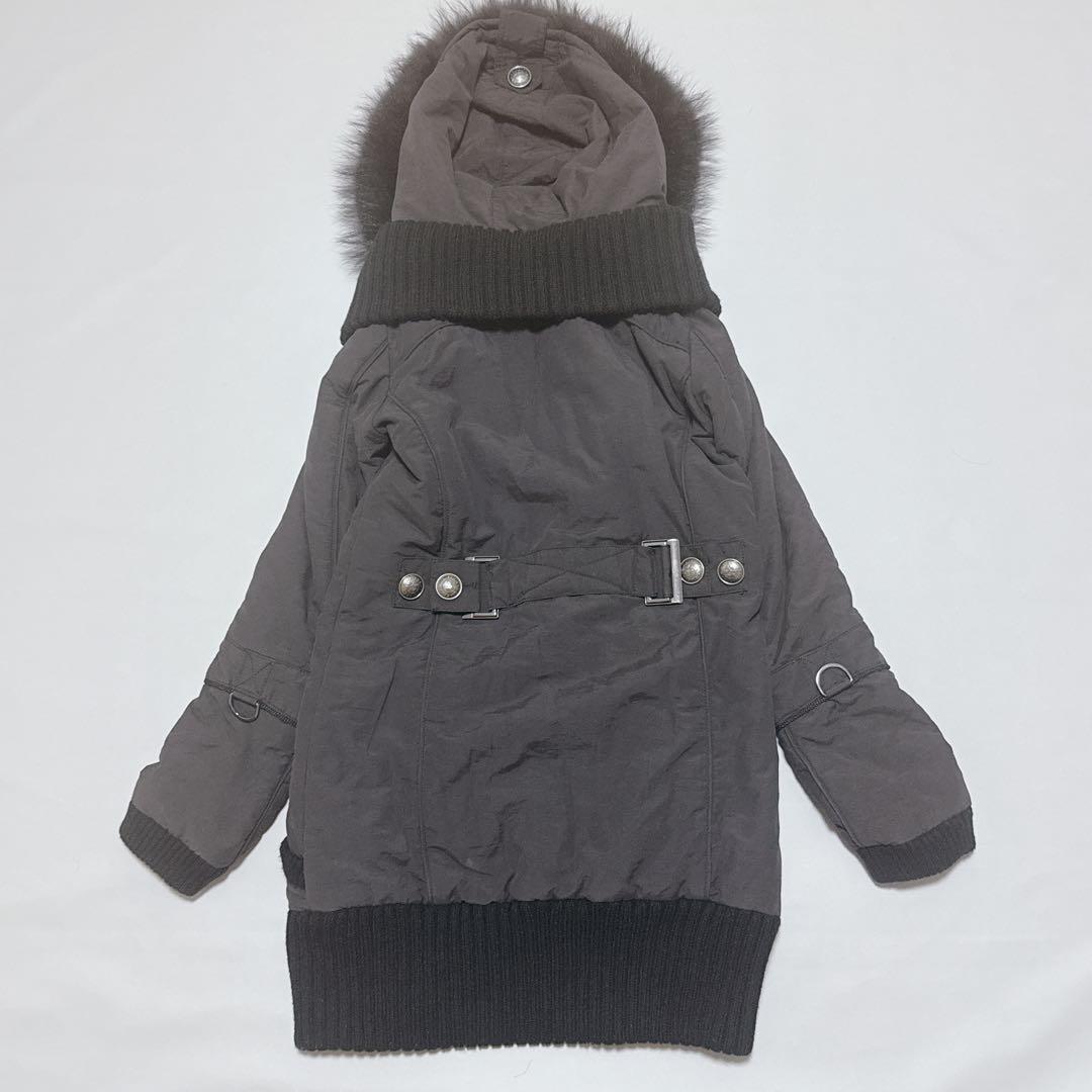 希少 平成ギャル✨メゾンギルフィー y2k ラクーンファー グランジ