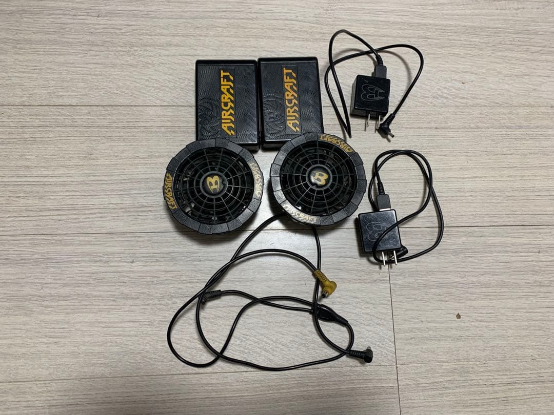 BURTLE(バートル)のAC230 バッテリーとファンセット