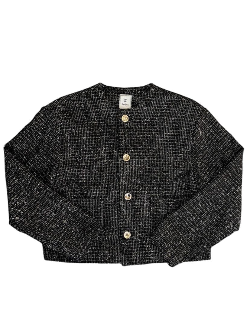 【ALUDE SELECT】 ノーカラージャケット alude otte