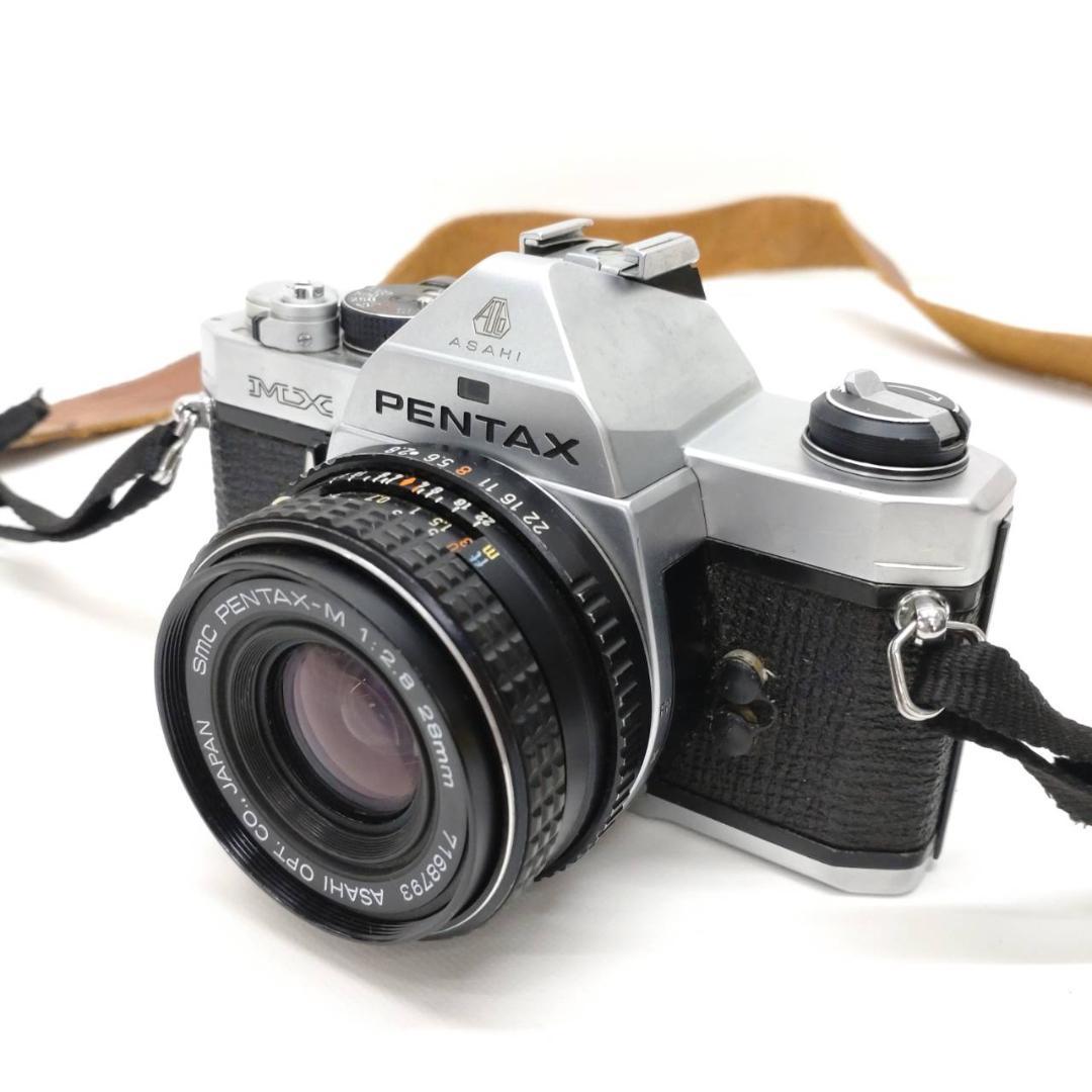 ASAHI PENTAX MX 一眼レフカメラ 28mm ブラック ジャンク