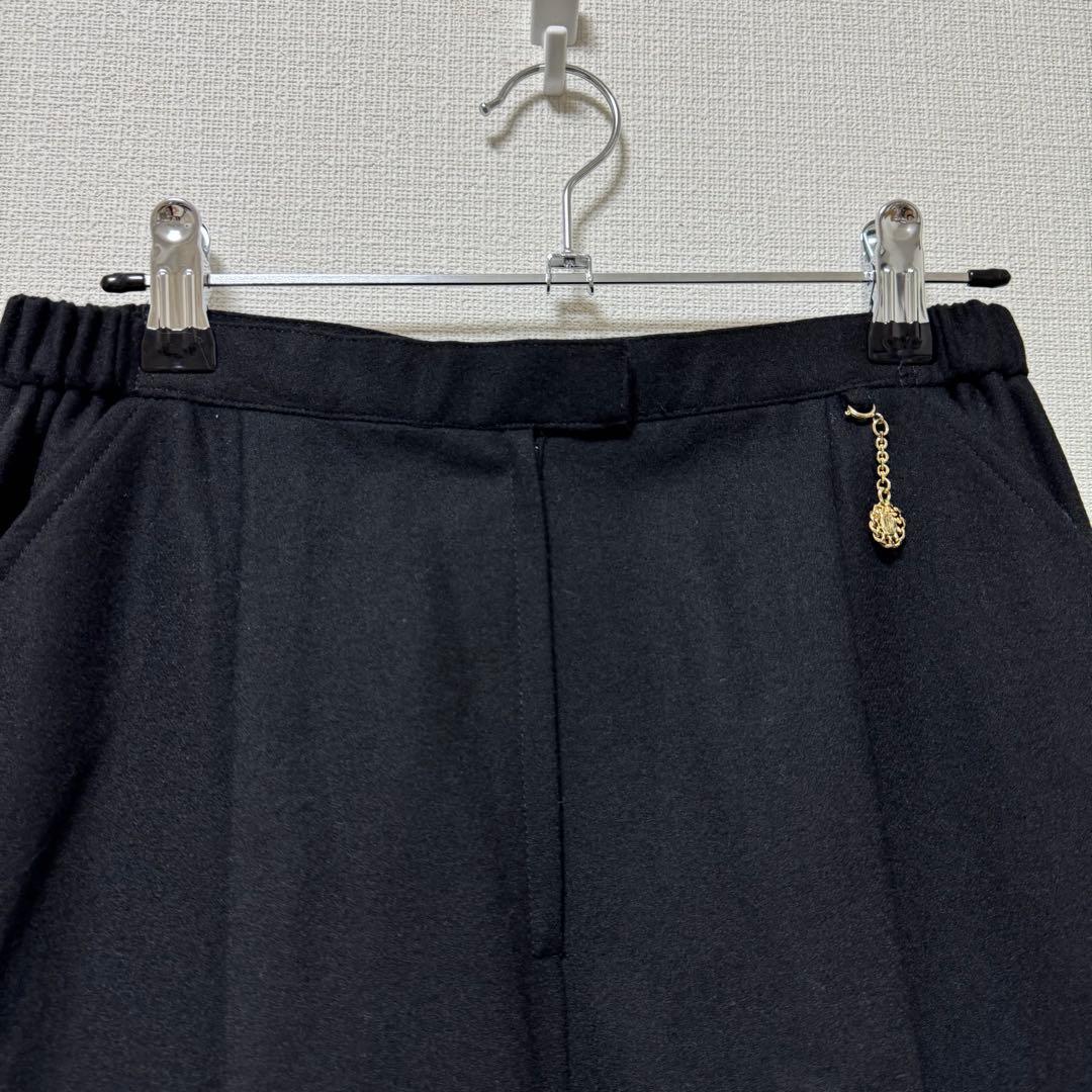 【しーめい様】　　　レリアン◆秋冬用　ウール　ガウチョパン(9 )ブラック