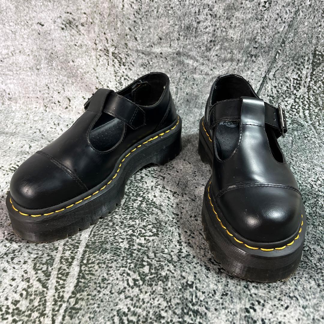 ドクターマーチン BETHAN メリージェーン ブラック ダブルソール 厚底