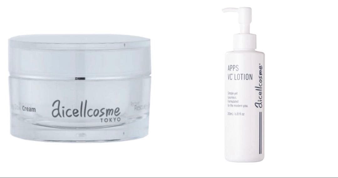 アイセルコスメ 2点セット（ローション、クリーム）