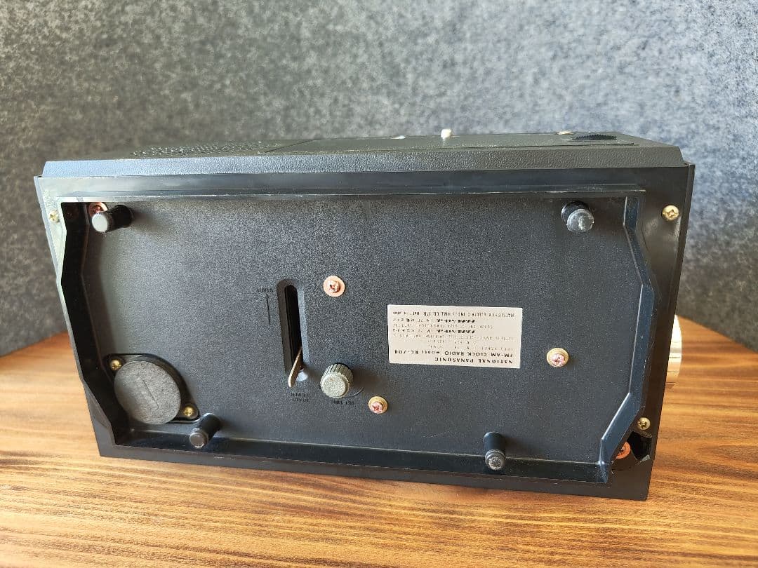 大幅値下げ【National】51年物　パタパタ時計付き 音叉式 RC-708