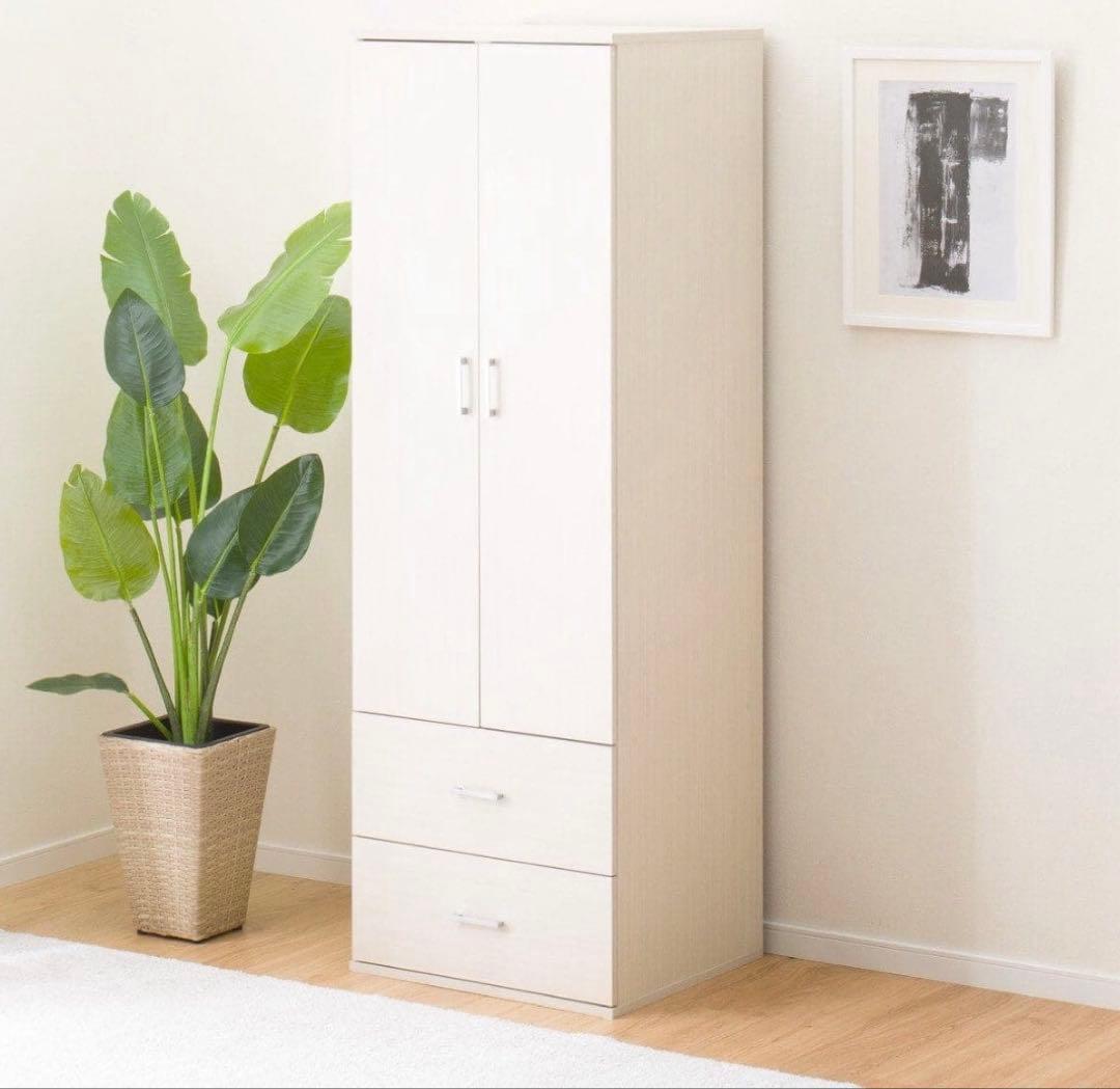 ニトリ　ワードローブ　洋服ダンス　クローゼット収納キャビネット 2引き出し