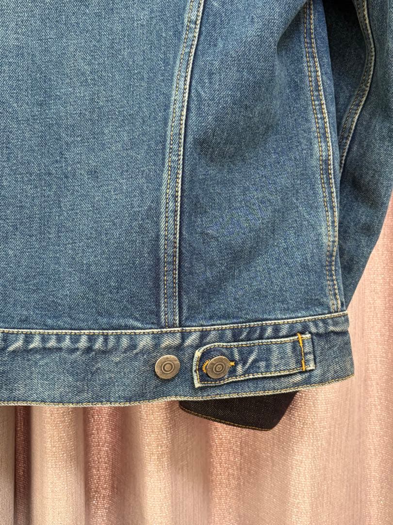 【美品】Maison Margiela ノーカラーデニムジャケット 46