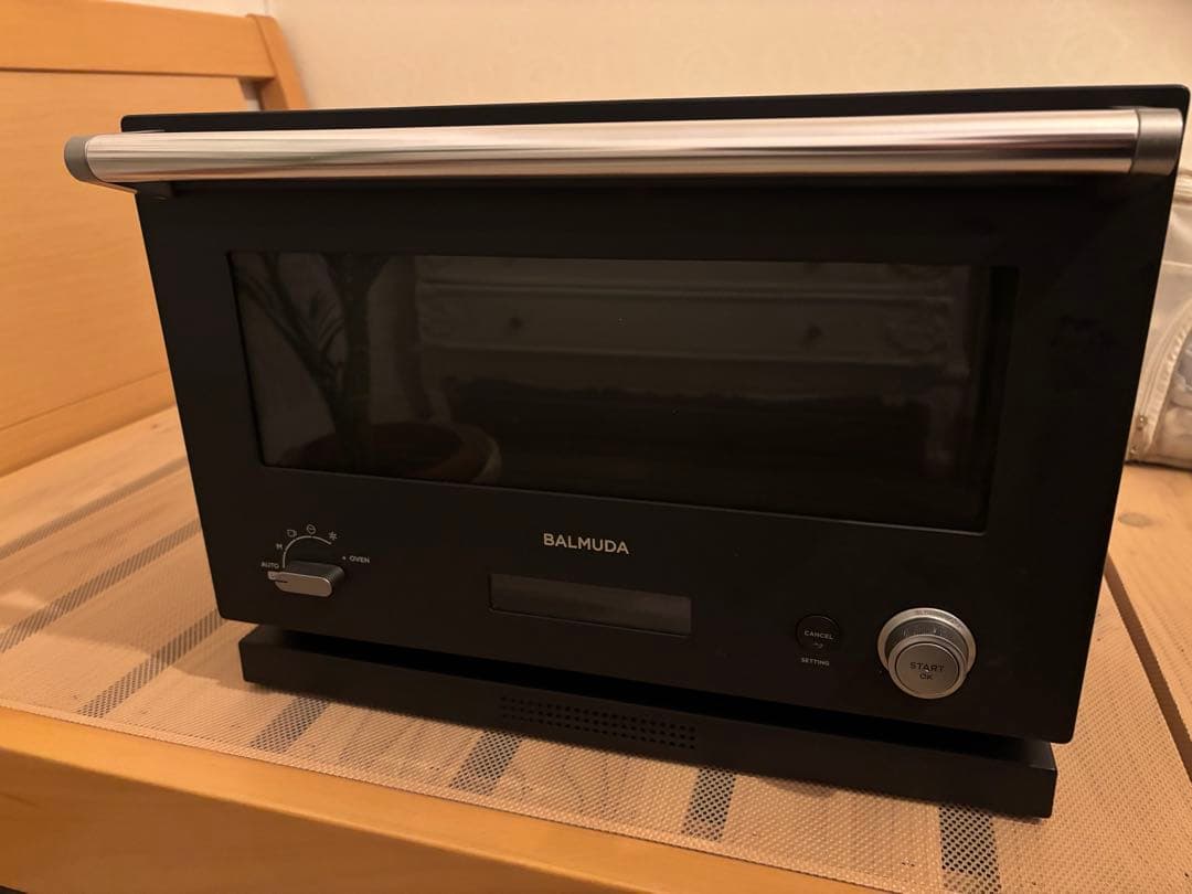 BALMUDA K04A-BK オーブンレンジ ブラック