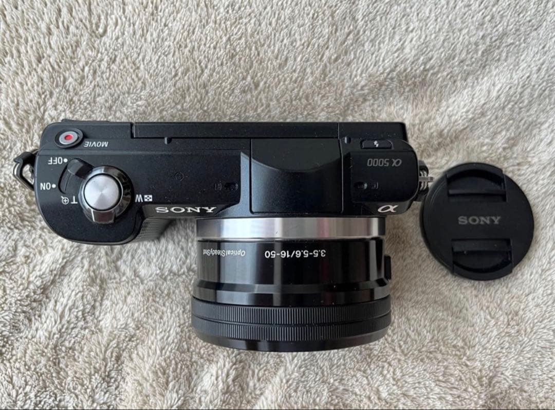 SONY ミラーレス一眼 α5000 パワーズームレンズキット ブラック