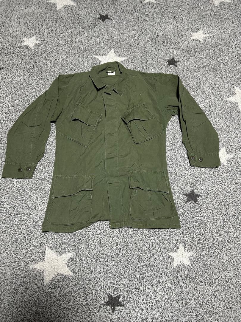 米軍放出3rdジャングルファイティンジャケット　ミディアムロング　M