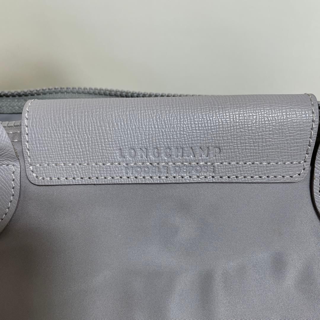 2601-58｜ロンシャン ル・プリアージュ 2WAYハンドバッグ グレー