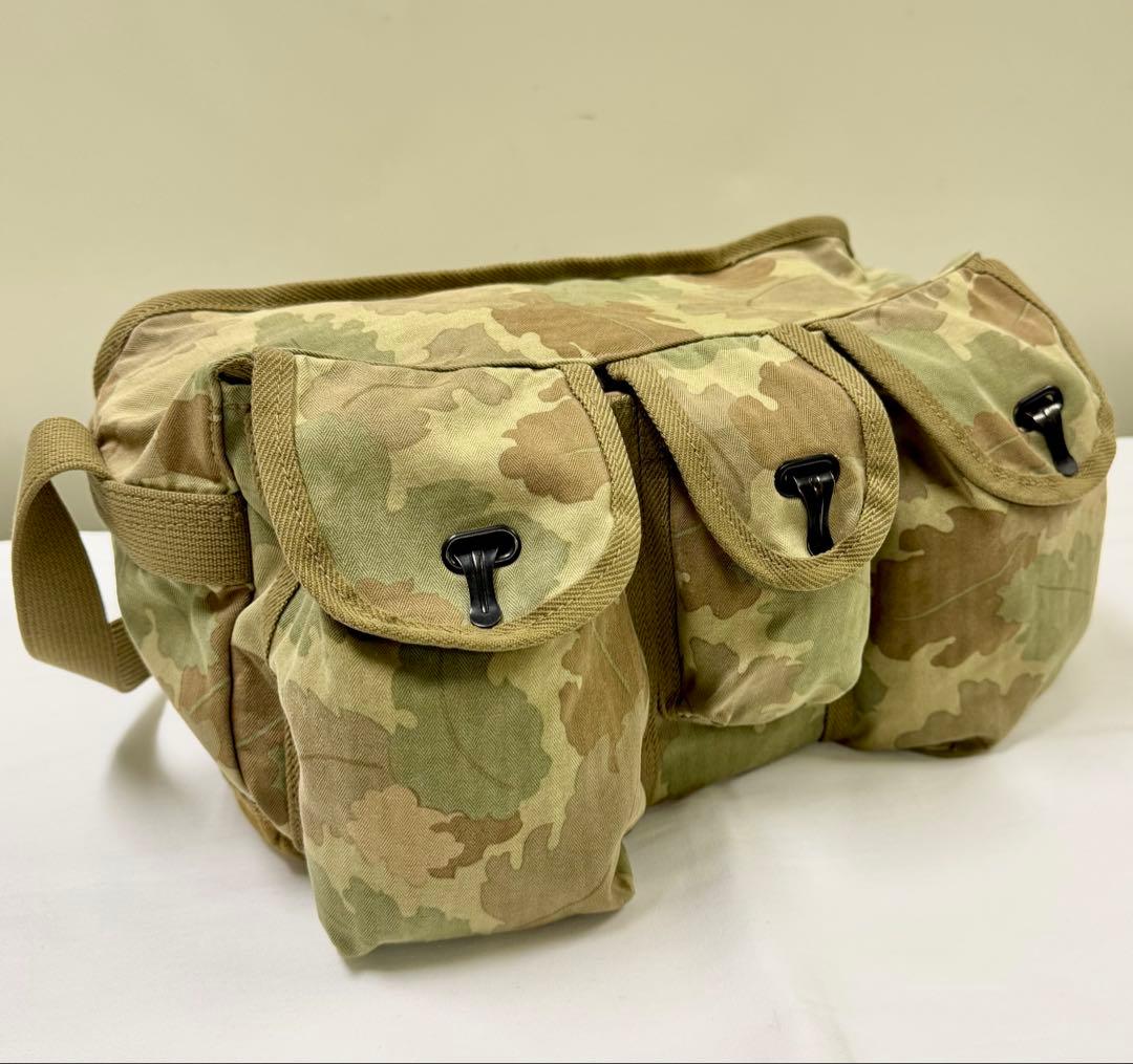 Nigel Cabourn アーミーアモバッグ-カモ ショルダー 迷彩 カモフラ