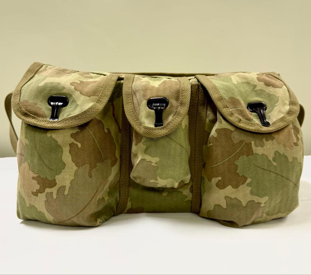 Nigel Cabourn アーミーアモバッグ-カモ ショルダー 迷彩 カモフラ