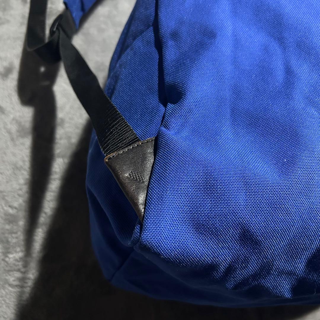 希少！ 廃盤モデル HOMME PLUS リュック レザー 青 ブルー