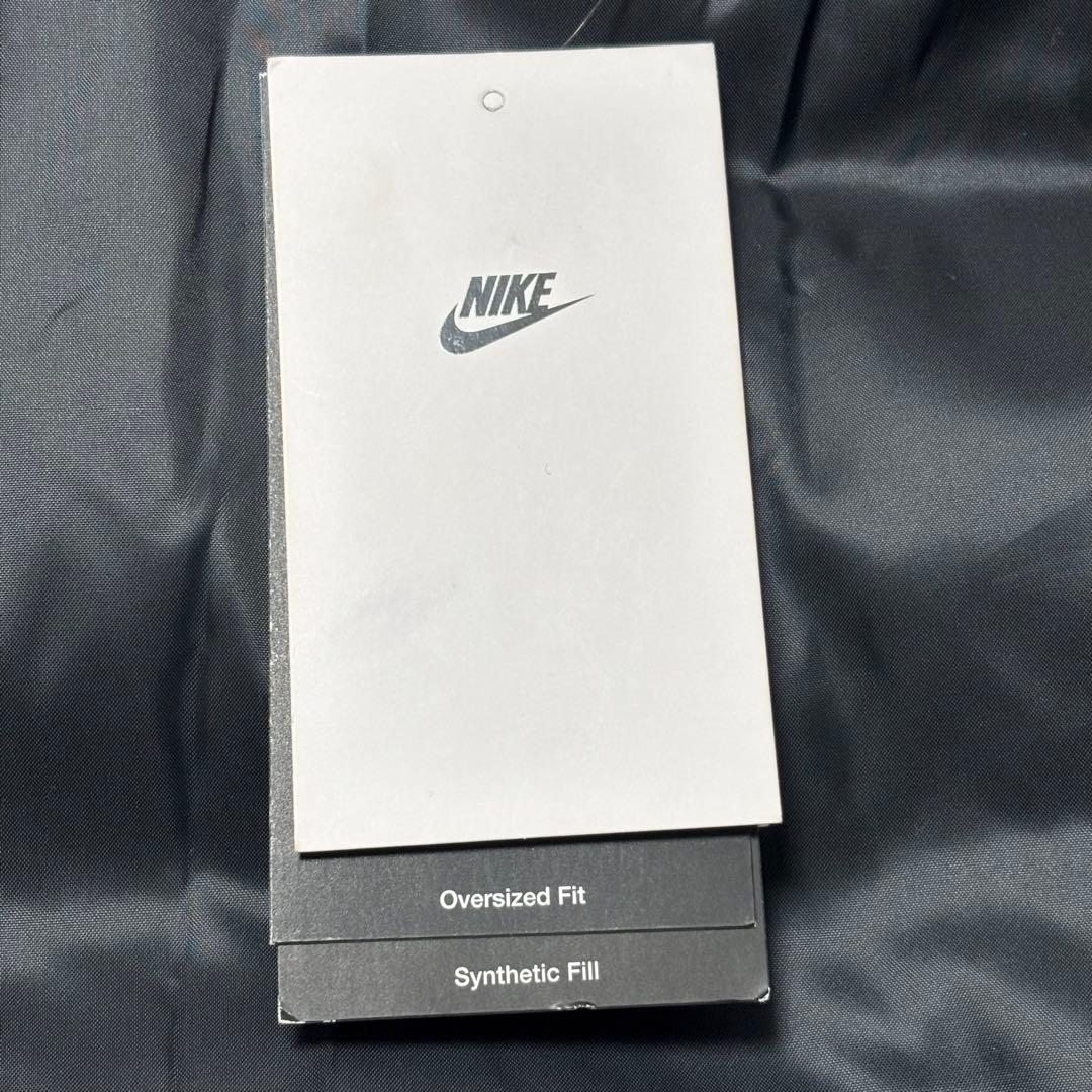 NIKE ダウンジャケット S エナメル テカテカ yvng patra