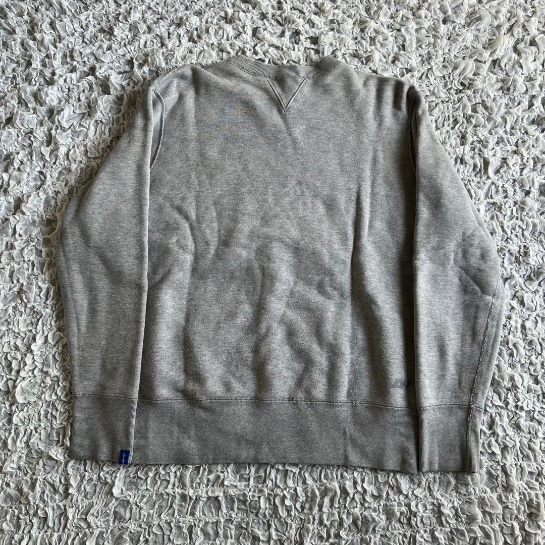 ループウィラー 吊り編み スウェット M 日本製 杢グレー