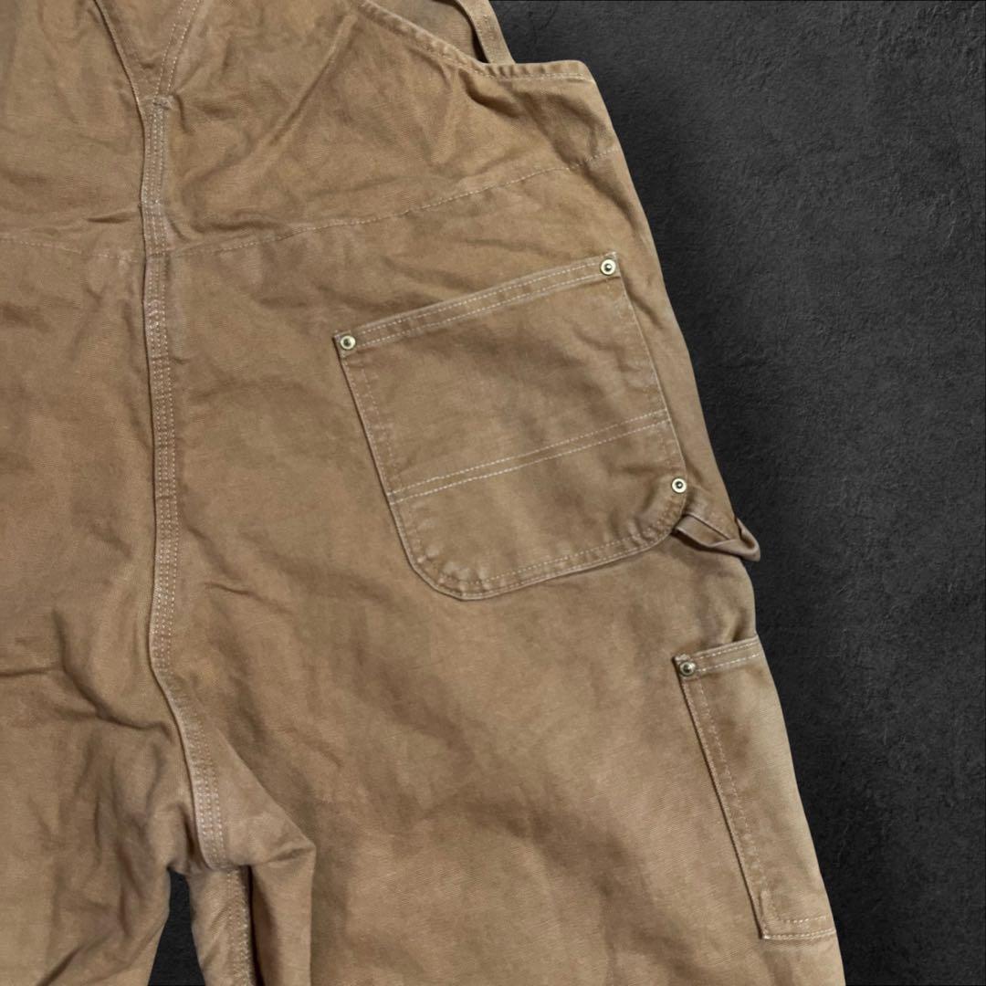 Carharttカーハート オーバーオールダック中綿キルティングダブルニー古着