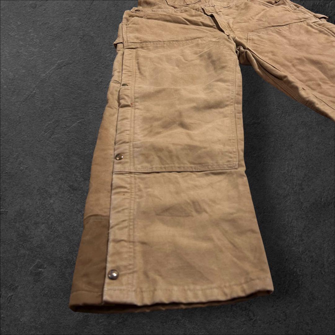 Carharttカーハート オーバーオールダック中綿キルティングダブルニー古着